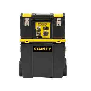 Ящик MOBILE WORKCENTER 3 в 1, розміри 475x284x630 мм, на колесах STANLEY 1-70-326 - картинка №4 Фото №4 - Ящик MOBILE WORKCENTER 3 в 1, розміри 475x284x630 мм, на колесах STANLEY 1-70-326
