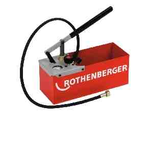 Фото - Ручний насос для гідравлічних випробувань ТР-25 (0 - 25 бар) ROTHENBERGER 6_0250