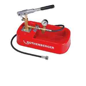 Фото - Ручний насос для гідравлічних випробувань Rp30 (0 - 30 бар) ROTHENBERGER 6_1130