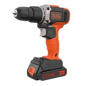 Фото - Дриль-шурупокрут ударний акумуляторний BLACK+DECKER BCD003C1