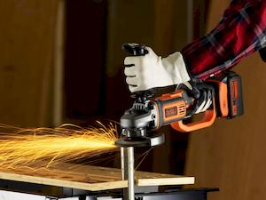 Шліфмашина кутова - болгарка акумуляторна BLACK+DECKER BCG720N - картинка №7 Фото №7 - Шліфмашина кутова - болгарка акумуляторна BLACK+DECKER BCG720N