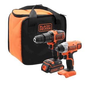 Фото - Набір з двох інструментів BLACK+DECKER BCK21S1S