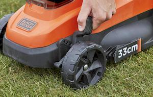 Газонокосарка акумуляторна BLACK+DECKER BCMW3318L2 - картинка №5 Фото №5 - Газонокосарка акумуляторна BLACK+DECKER BCMW3318L2