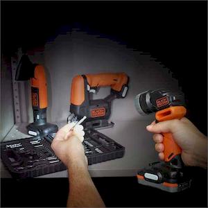 Фото №12 - Набір з чотирьох інструментів BLACK+DECKER BDCK123S2S