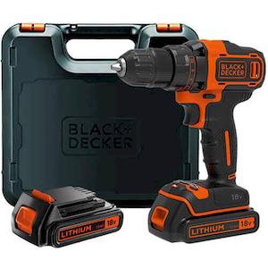 Фото - Дриль-шурупокрут акумуляторний BLACK+DECKER BDCDD186KB