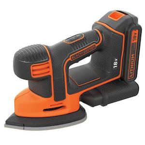 Шліфмашина вібраційна акумуляторна BLACK+DECKER BDCDS18 Фото - Шліфмашина вібраційна акумуляторна BLACK+DECKER BDCDS18