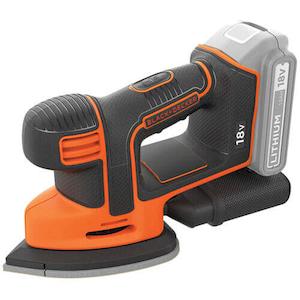 Шліфмашина вібраційна акумуляторна BLACK+DECKER BDCDS18N - картинка №2 Фото №2 - Шліфмашина вібраційна акумуляторна BLACK+DECKER BDCDS18N