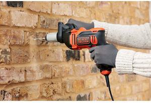 Дриль мережевий ударний BLACK+DECKER BEH850 - картинка №3 Фото №3 - Дриль мережевий ударний BLACK+DECKER BEH850