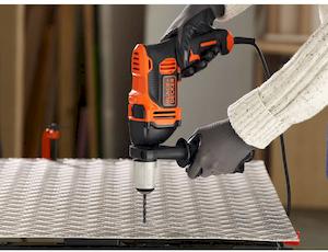 Дриль мережевий ударний BLACK+DECKER BEH850 - картинка №4 Фото №4 - Дриль мережевий ударний BLACK+DECKER BEH850