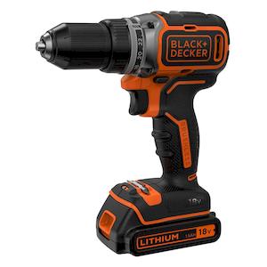 Фото - Дриль-шурупокрут акумуляторний безщітковий BLACK+DECKER BL186KB