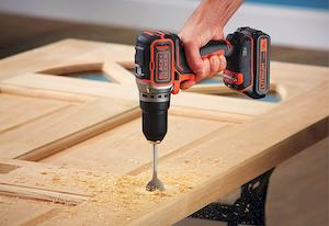 Дриль-шурупокрут акумуляторний безщітковий BLACK+DECKER BL186KB - картинка №6 Фото №6 - Дриль-шурупокрут акумуляторний безщітковий BLACK+DECKER BL186KB