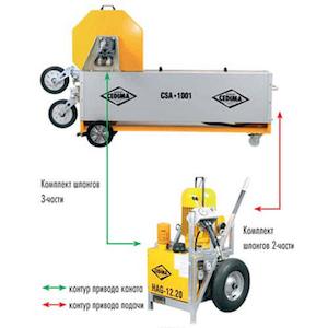 Система канатного резания (6.5-27.5 м каната). гидропривод вращения. маслостанция HAG12.2. CEDIMA CSA1001HA Фото - Система канатного резания (6.5-27.5 м каната). гидропривод вращения. маслостанция HAG12.2. CEDIMA CSA1001HA