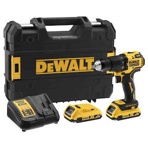 Фото - Дриль-шурупокрут акумуляторний безщітковий ударний DeWALT DCD709D2T