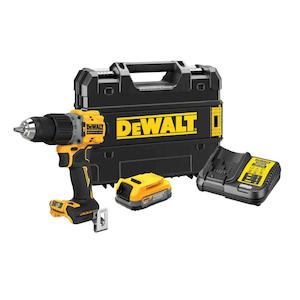 Фото - Дриль-шуруповерт акумуляторний безщітковий ударний DeWALT DCD805E1T