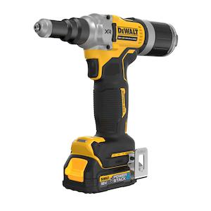 Фото - Заклепочник акумуляторний безщітковий DeWALT DCF414E2GT