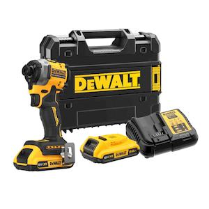 Фото - Шурупокрут ударний акумуляторний безщітковий DeWALT DCF850D2T