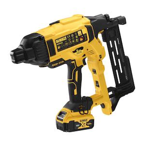Фото - Степлер скобозабивний акумуляторний безщітковий DeWALT DCFS950P2