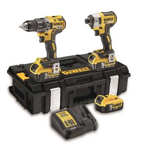 Фото - Набір з двох інструментів безщіткових DeWALT DCK266P3