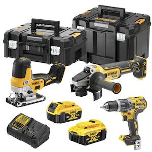 Фото - Набір з трьох інструментів безщіткових DeWALT DCK329P2T