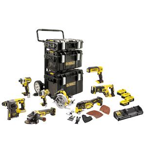 Фото - Набір з восьми інструментів безщіткових DeWALT DCK853P4