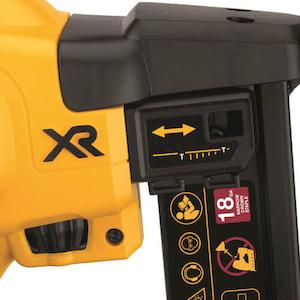 Степлер скобозабивний акумуляторний безщітковий DeWALT DCN681N - картинка №7 Фото №7 - Степлер скобозабивний акумуляторний безщітковий DeWALT DCN681N