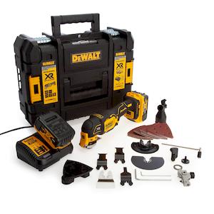 Фото - Багатофункціональний інструмент акумуляторний безщітковий DeWALT DCS356P2