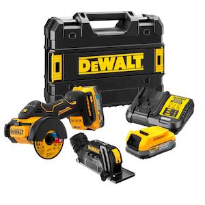 Фото - Пилка дискова універсальна акумуляторна безщіткова DeWALT DCS438E2T