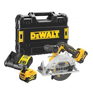 Фото - Пила дискова акумуляторна безщіткова DeWALT DCS512P2