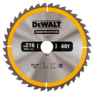 Фото - Диск пиляльний СONSTRUCTION DeWALT DT1953