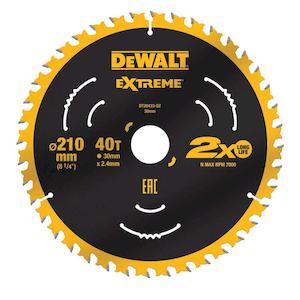 Фото - Диск пиляльний EXTREME DeWALT DT20433