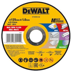 Фото - Круг відрізний MULTI-MATERIAL DeWALT DT20595