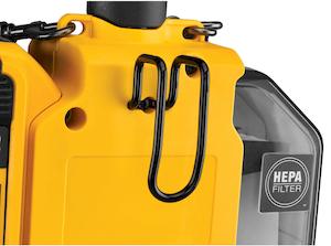 Фото №2 - Пилосос акумуляторний безщітковий DeWALT DWH161N