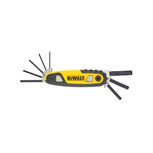 Фото - Набір шестигранних ключів метричних DeWALT DWHT0-70263