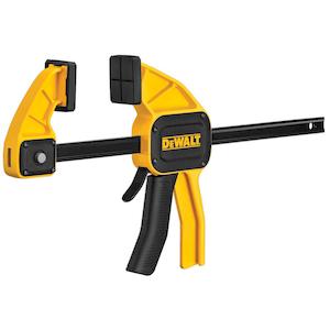 Струбцина L триггерна з максимальним зусиллям стиснення 135 кг DeWALT DWHT0-83192 - картинка №2 Фото №2 - Струбцина L триггерна з максимальним зусиллям стиснення 135 кг DeWALT DWHT0-83192