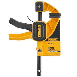 Струбцина L триггерна з максимальним зусиллям стиснення 135 кг DeWALT DWHT0-83192 - картинка №3 Фото №3 - Струбцина L триггерна з максимальним зусиллям стиснення 135 кг DeWALT DWHT0-83192