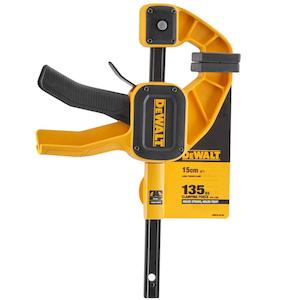 Струбцина L триггерна з максимальним зусиллям стиснення 135 кг DeWALT DWHT0-83192 - картинка №4 Фото №4 - Струбцина L триггерна з максимальним зусиллям стиснення 135 кг DeWALT DWHT0-83192
