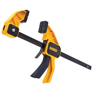 Фото - Струбцина L триггерная з максимальним зусиллям стиснення 135 кг DeWALT DWHT0-83193