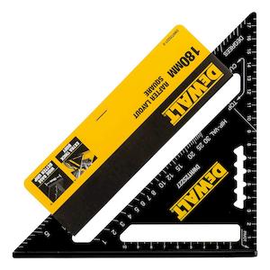 Фото - Косинець для покрівельних робіт, металевий, розміром 180 х 180 мм DeWALT DWHT25227-0