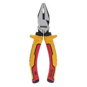 Фото - Плоскогубці електрика LASER HARDENEDl VDE 1000V комбіновані довжиною 160 мм DeWALT DWHT82810-0