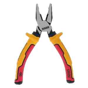 Фото №2 - Плоскогубці електрика LASER HARDENEDl VDE 1000V комбіновані довжиною 160 мм DeWALT DWHT82810-0