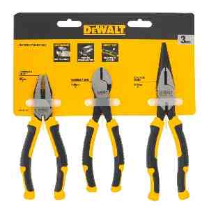 Фото №2 - Набір з трьох шарнірно-губцевих інструментів LASER HARDENED DeWALT DWHT82813-0