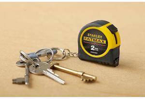 Рулетка-брелок FATMAX, 2м х 13мм в гумовому корпусі STANLEY FMHT1-33856 - картинка №4 Фото №4 - Рулетка-брелок FATMAX, 2м х 13мм в гумовому корпусі STANLEY FMHT1-33856