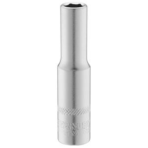 Фото - Головка 1/4 х 6 мм, з шестигранним профілем, висока, метрична. STANLEY FMMT17300-0