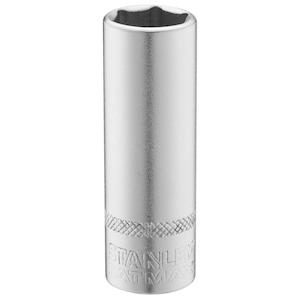 Фото - Головка 1/4 х 12 мм, з шестигранним профілем, висока, метрична. STANLEY FMMT17964-0