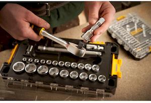 Фото №15 - Набір торцевих головок 1/2 FATMAX® Maxi Drive, шестигранних, 26 предметів STANLEY FMMT98103-1