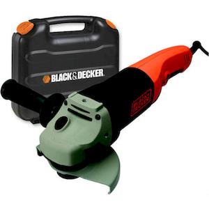 Шліфмашина кутова - болгарка мережева BLACK+DECKER KG1202K - картинка №2 Фото №2 - Шліфмашина кутова - болгарка мережева BLACK+DECKER KG1202K