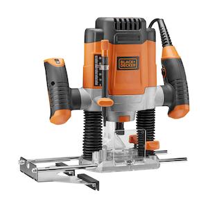 Фрезер мережевий BLACK+DECKER KW1200E - картинка №2 Фото №2 - Фрезер мережевий BLACK+DECKER KW1200E