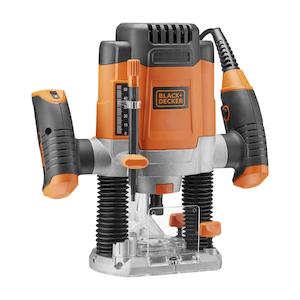 Фрезер мережевий BLACK+DECKER KW1200E - картинка №3 Фото №3 - Фрезер мережевий BLACK+DECKER KW1200E