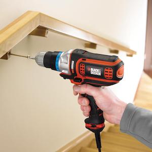 Багатофункціональний інструмент з насадкою дриль-шурупокрут BLACK+DECKER MT350K - картинка №5 Фото №5 - Багатофункціональний інструмент з насадкою дриль-шурупокрут BLACK+DECKER MT350K