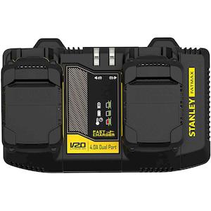 Фото - Зарядний пристрій на 2 акумулятора 18В STANLEY FATMAX SFMCB24